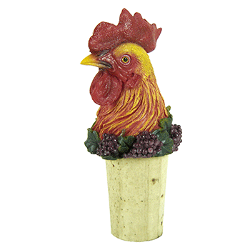 Rooster Wine Stopper