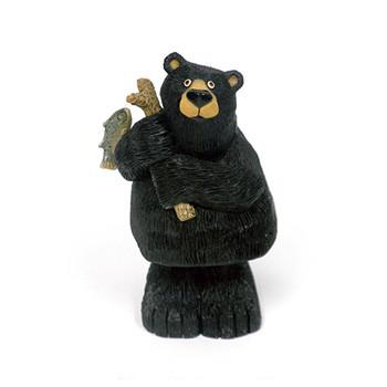 Wobble Fishing Bear with Rod